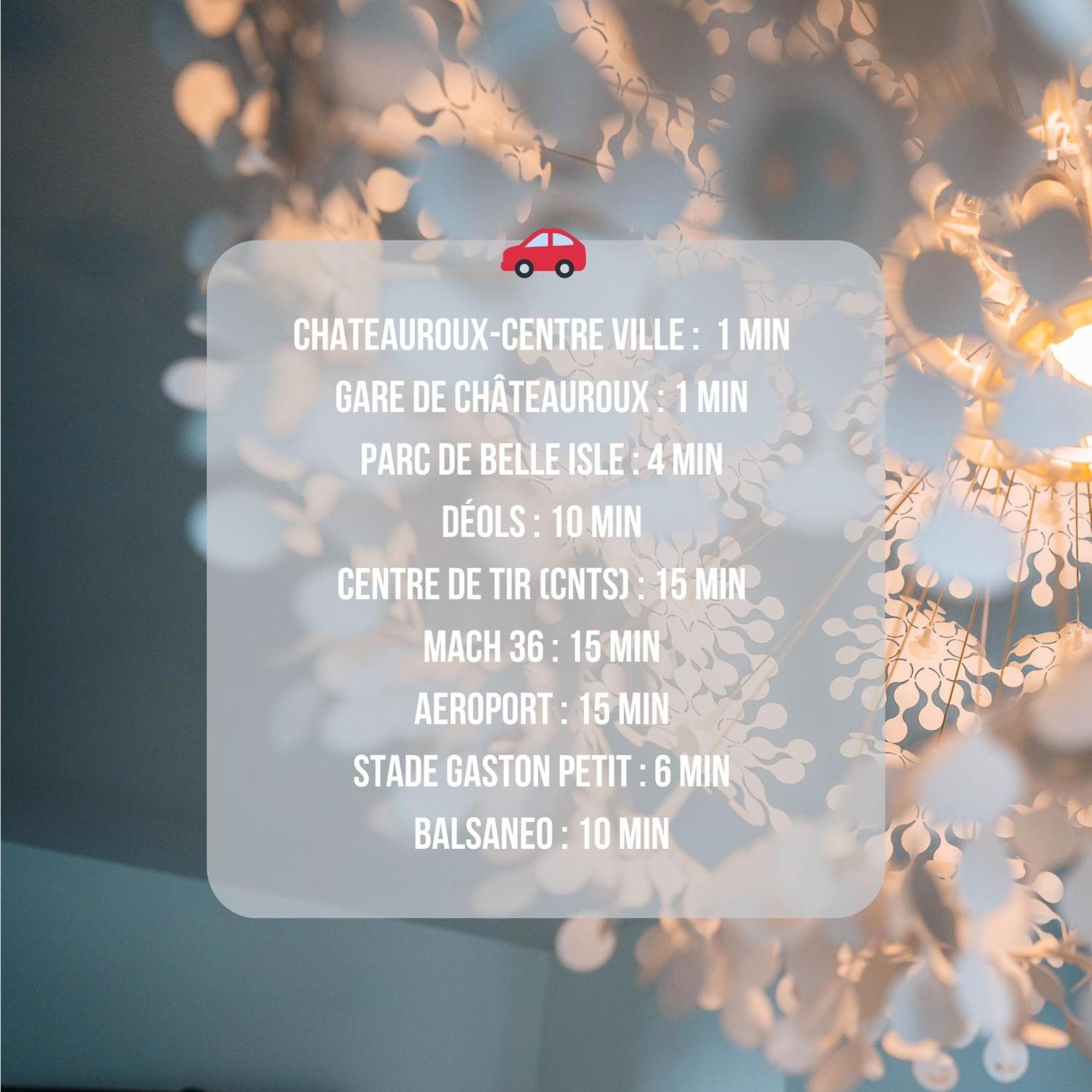 Les Petits Roys - Proche Centre Ville - Cosy Châteauroux Eksteriør billede